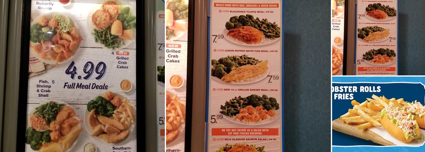 Captain D's Menu