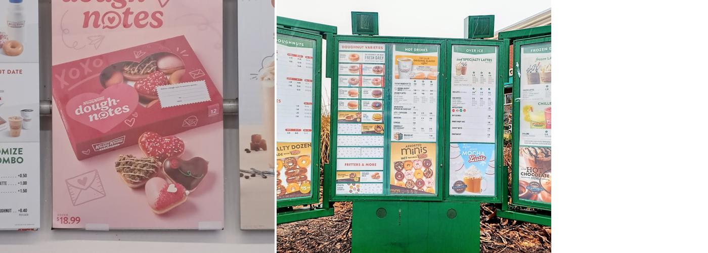 Krispy Kreme Menu