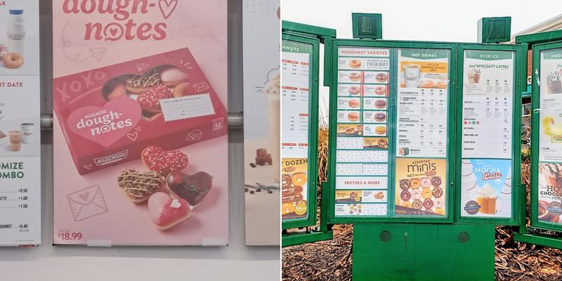 Krispy Kreme Menu