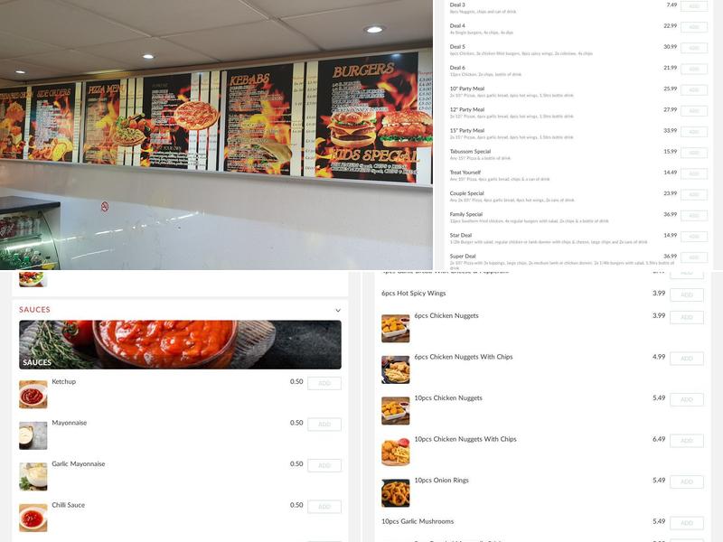 Millennium Kebab Bedford Menu