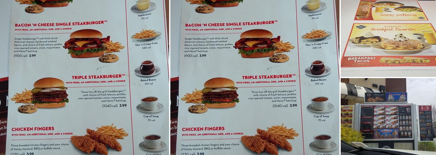 Steak 'n Shake Menu