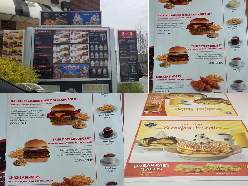 Steak 'n Shake Menu