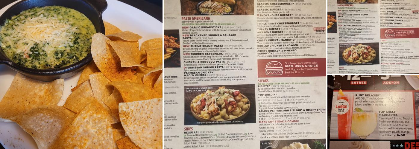 Ruby Tuesday Menu
