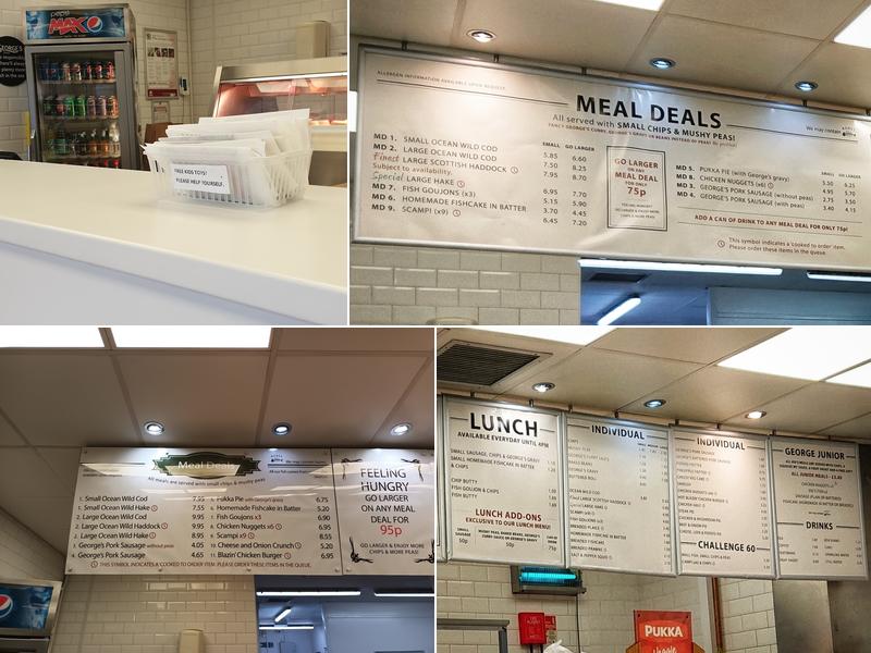 George's Tradition Chilwell Menu