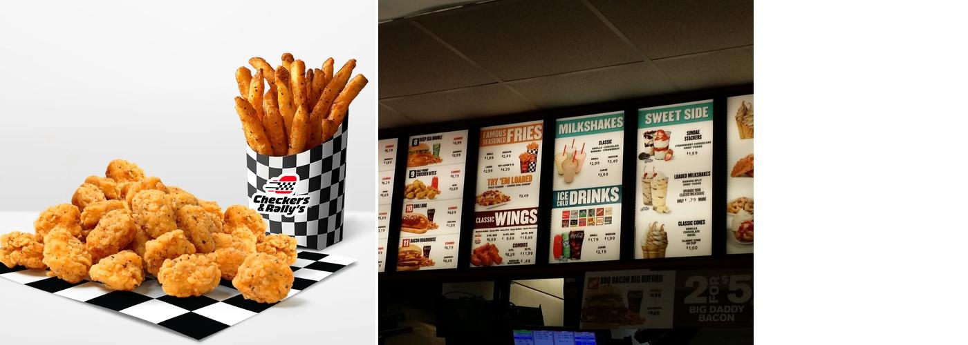Checkers Menu
