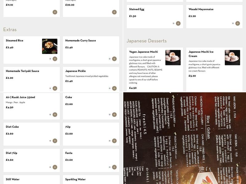 Kamakura Sushi & Ramen Japanese Restaurant Belfast Menu