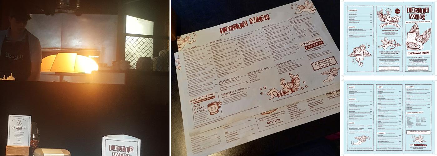 Little Wing Pizzeria Menu