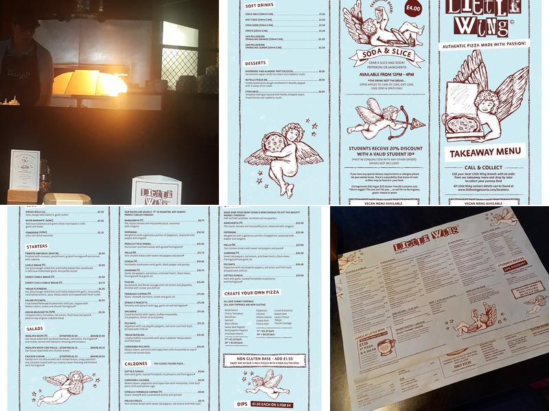 Little Wing Pizzeria Menu