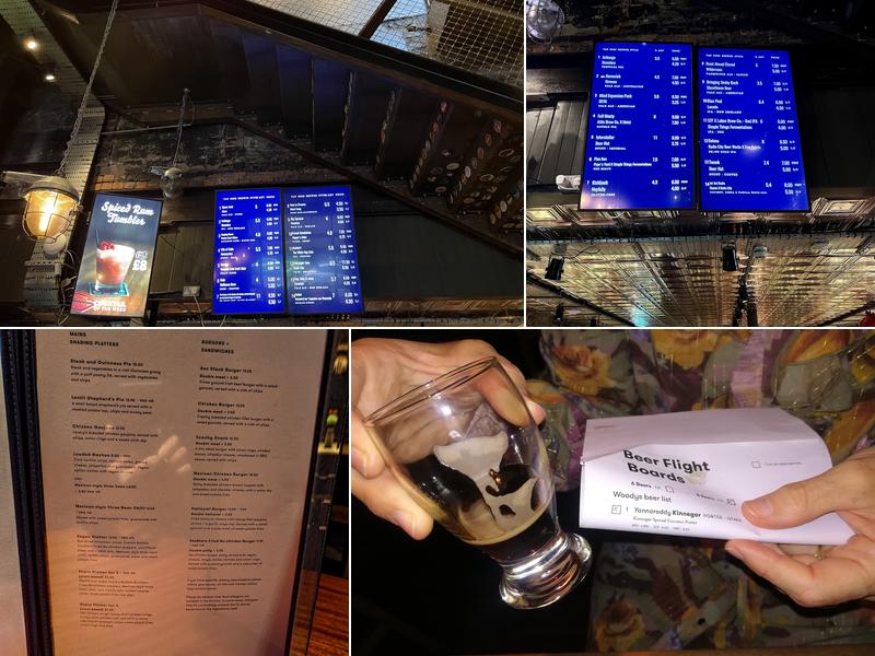 The Woodworkers Menu