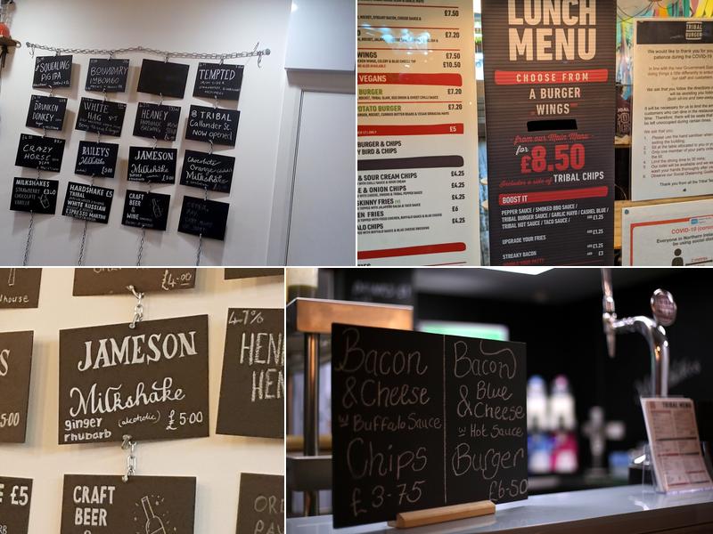 Tribal Burger - (Botanic Avenue) Menu