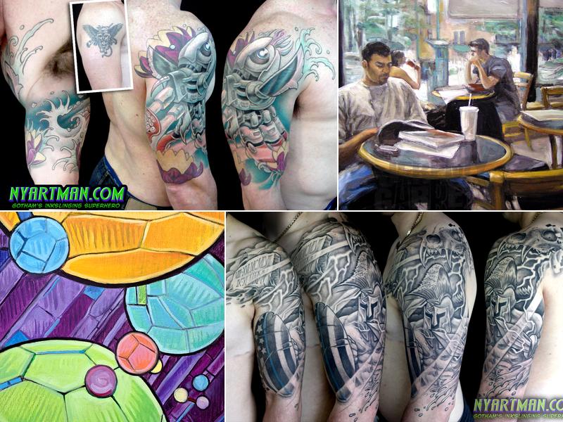 NYARTMAN - Jeremy Garrett - Custom Tattoo Artist