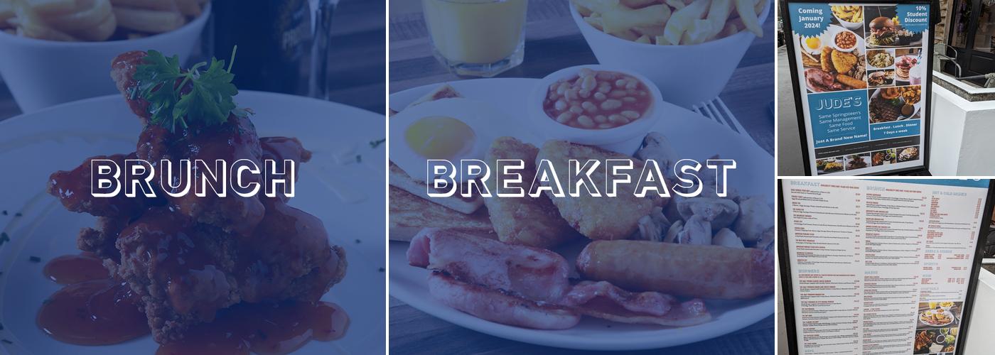 Springsteen's Diner Menu