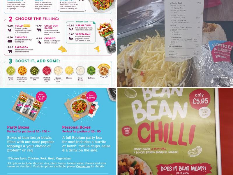 Boojum - Botanic Avenue Menu