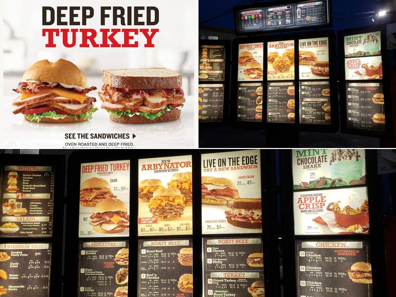 Arby's Menu