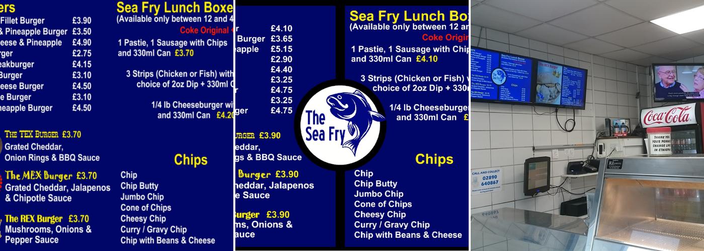 The Sea Fry Menu