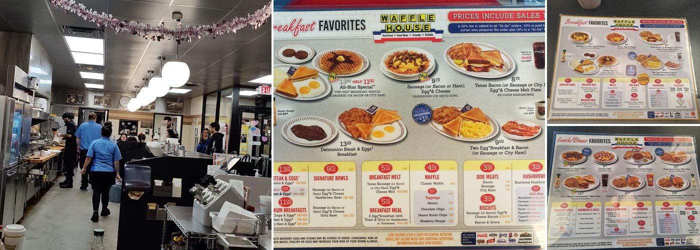 Waffle House Menu