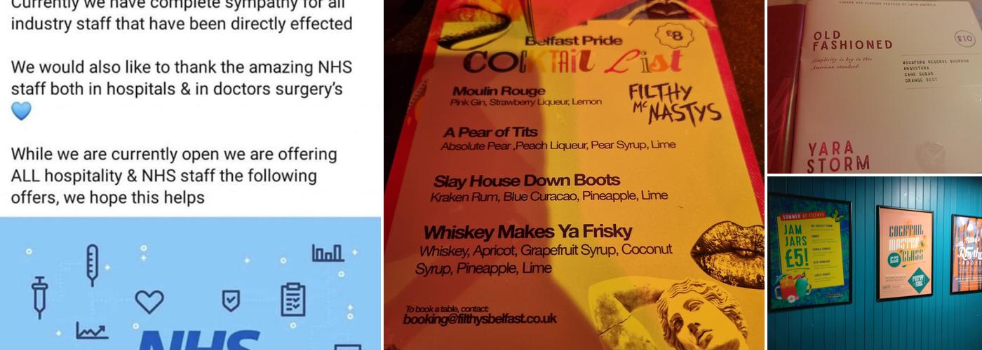 The Filthy Quarter Menu