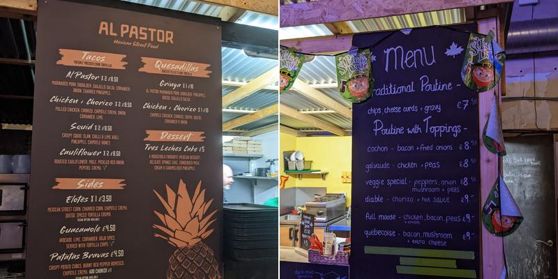 39 Gordon Street Menu