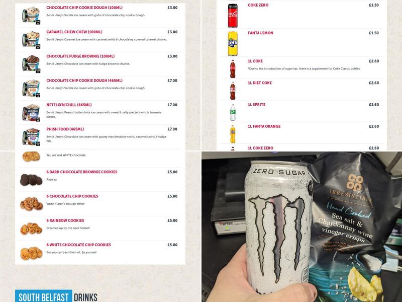 Four Star Pizza South Belfast Menu