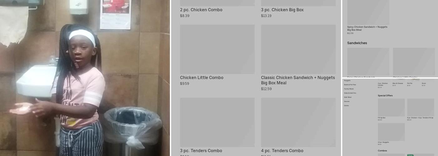 KFC Menu