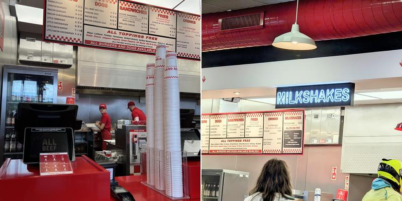 Five Guys Boucher Crescent Menu