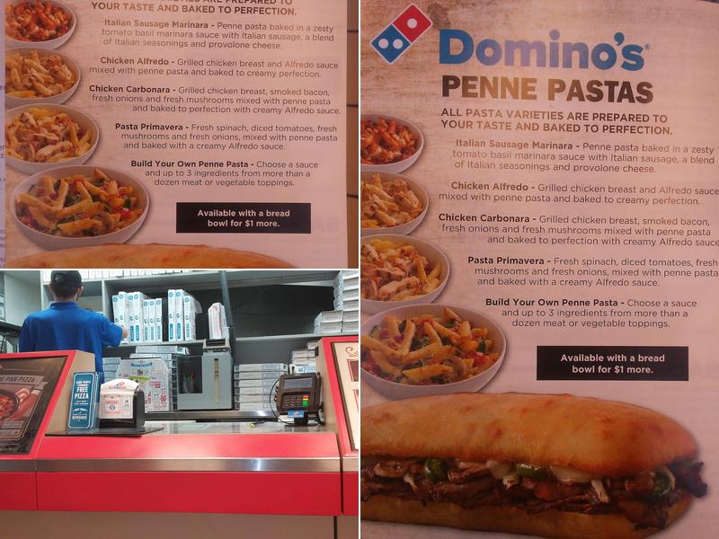 Domino's Pizza Menu