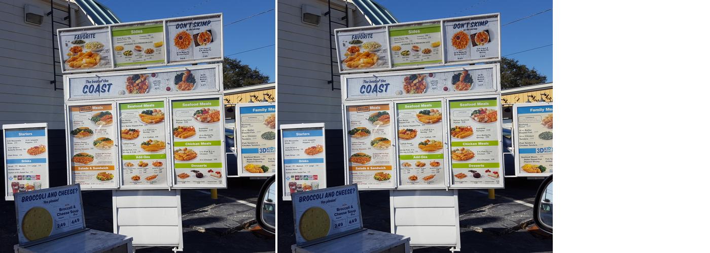 Captain D's Menu