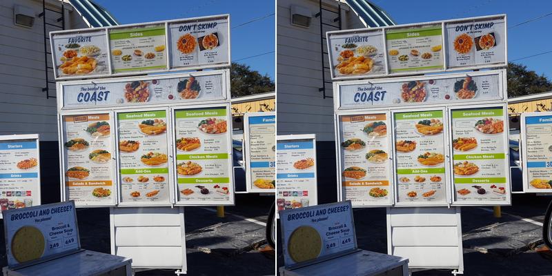 Captain D's Menu