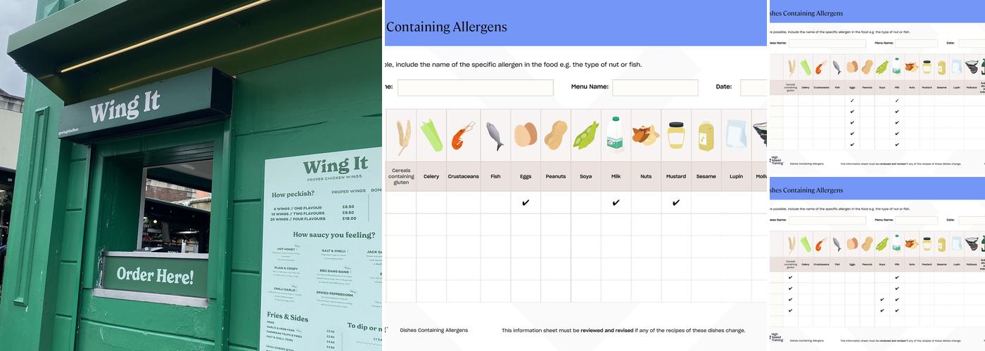 Wing It Belfast Menu