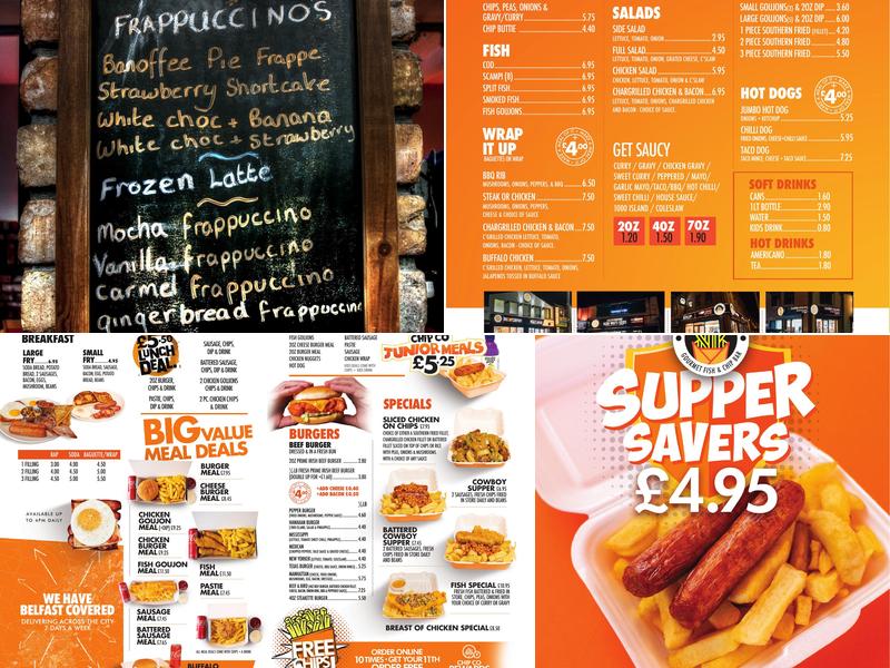 The Chip Company Menu