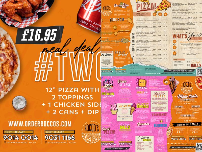 Rocco's Pizza & Treats Menu