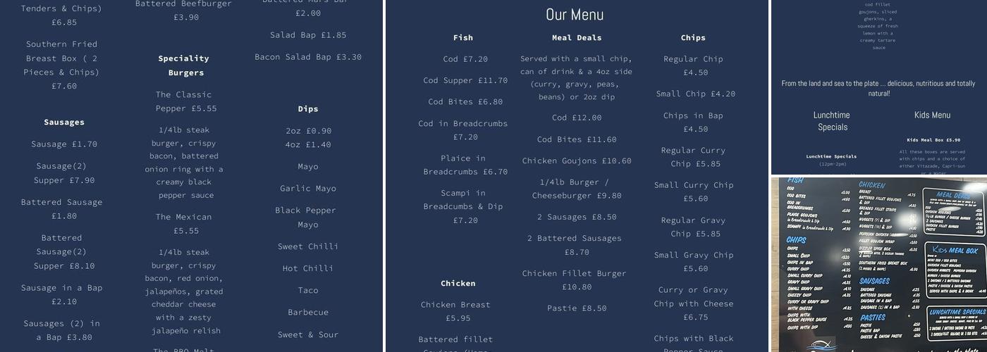 The Crescent Menu