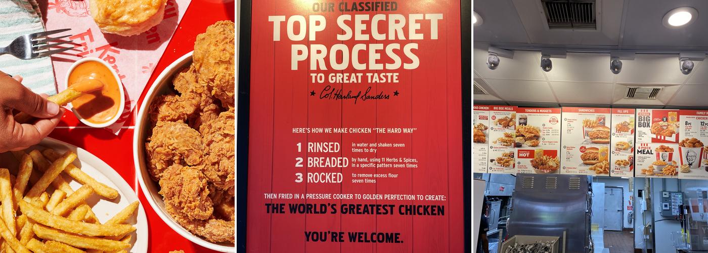 KFC Menu