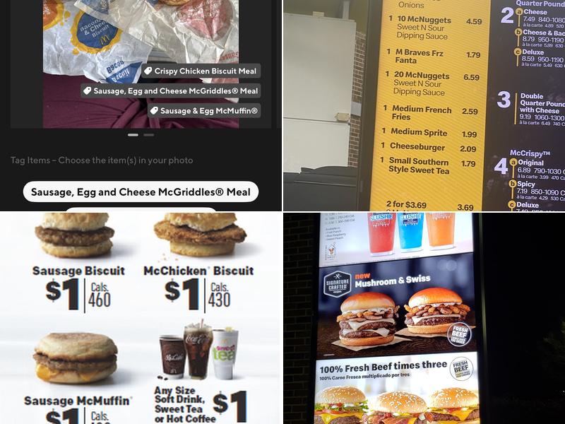 McDonald's Menu