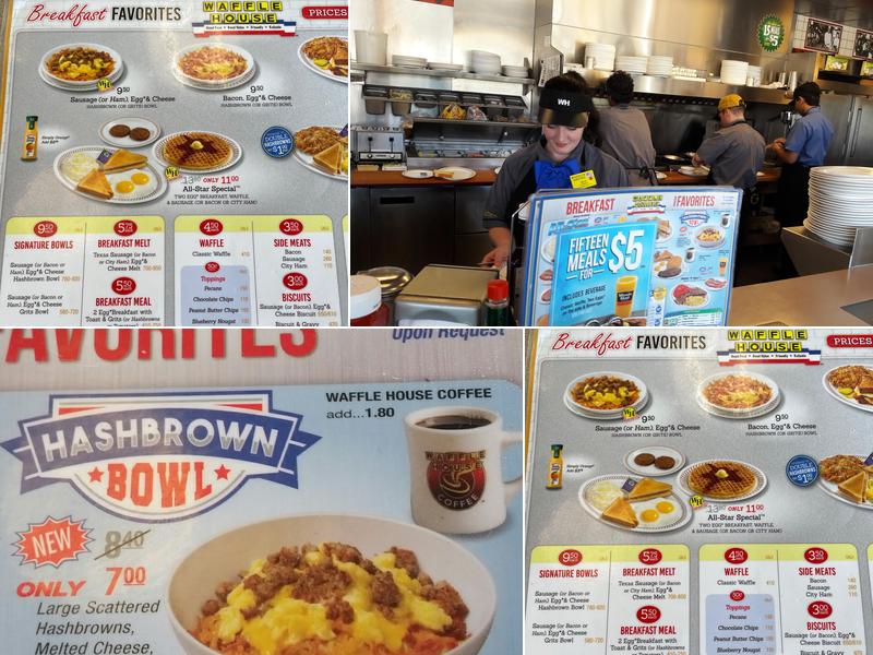 Waffle House Menu