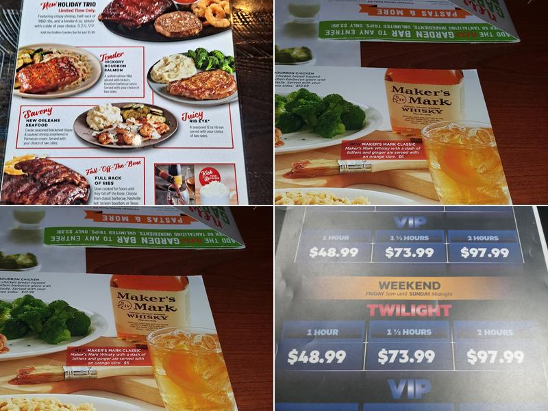 Ruby Tuesday Menu