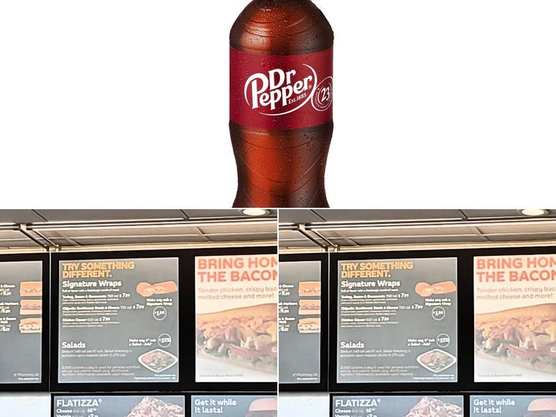 Subway Menu