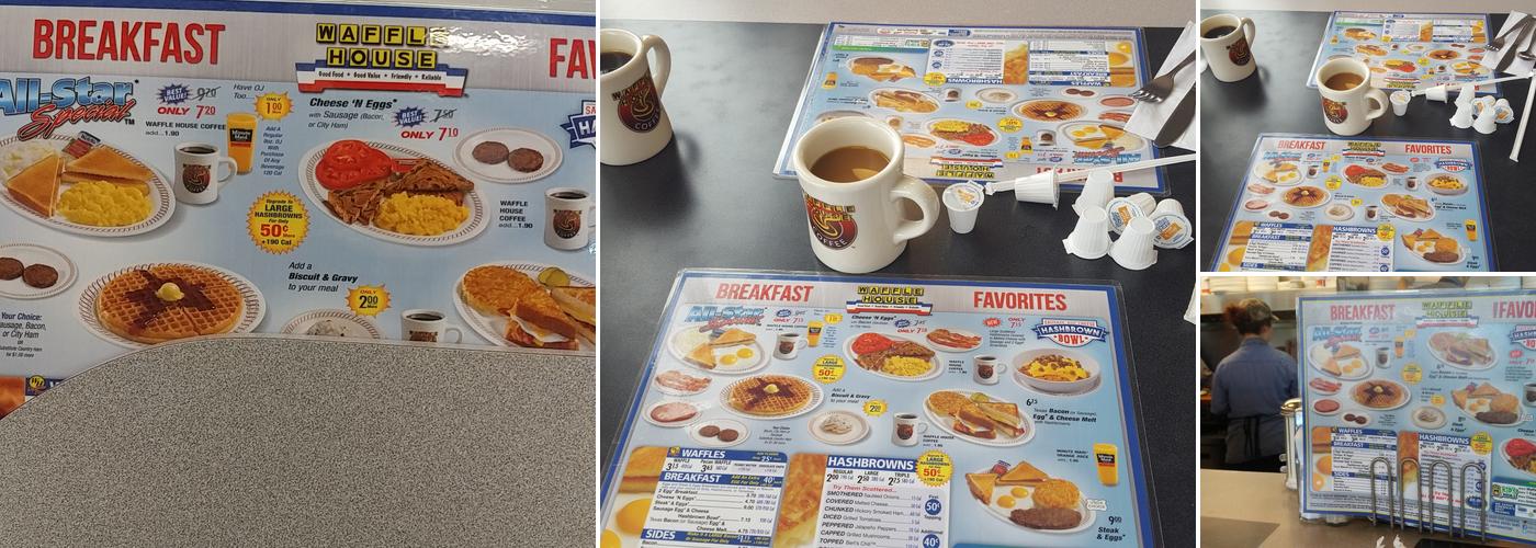 Waffle House Menu