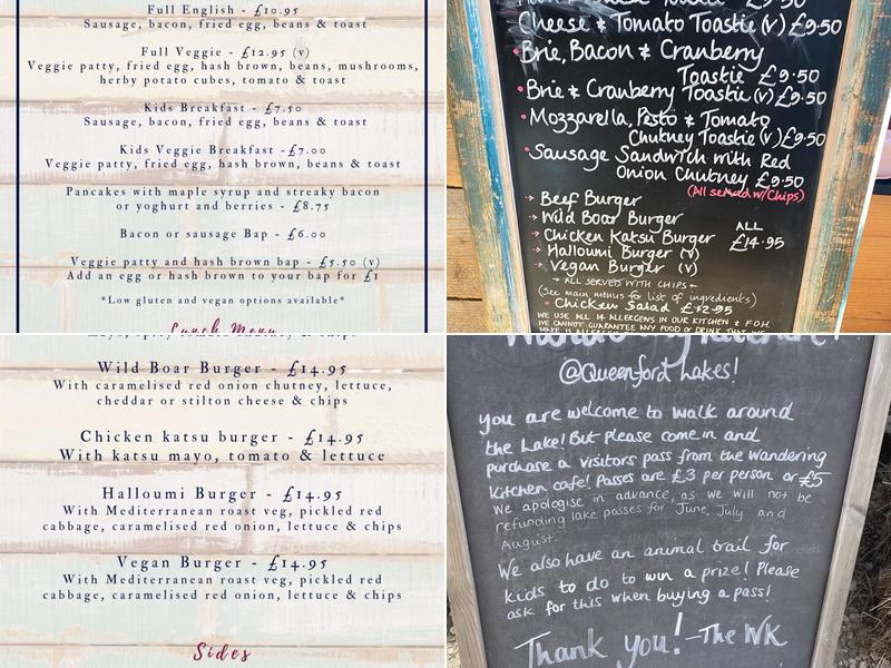 The Wandering Kitchen at Wet n Wild Menu