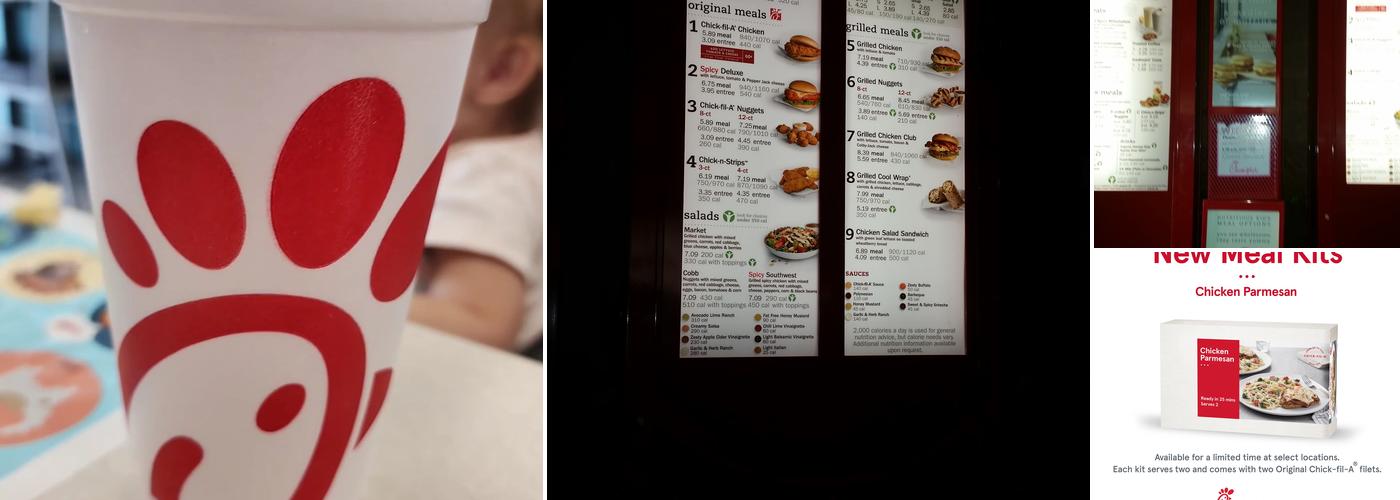 Chick-fil-A Menu