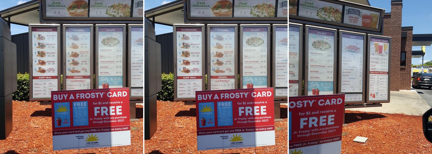 Wendy's Menu