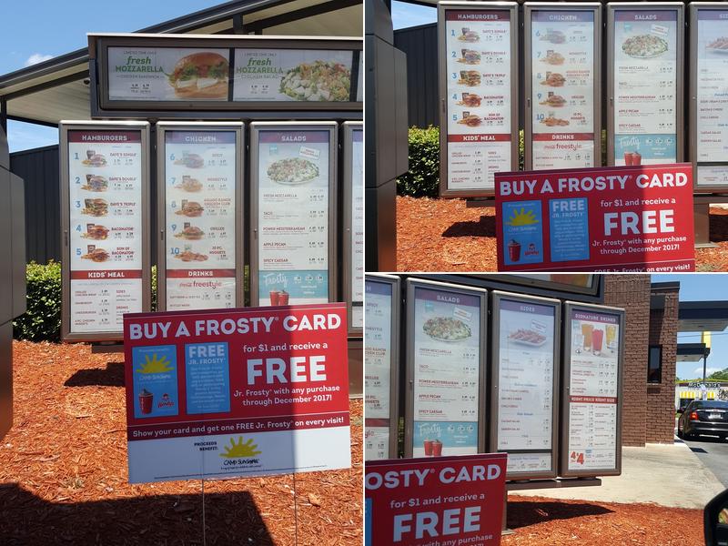 Wendy's Menu