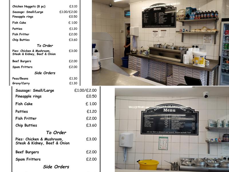 Stuarts Of Driffield Beverley Menu