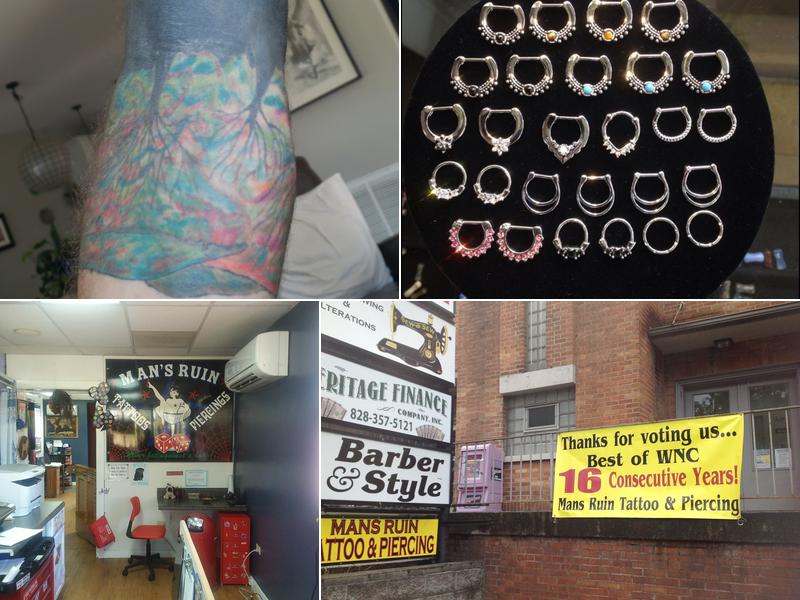 Man's Ruin Tattoo & Piercing