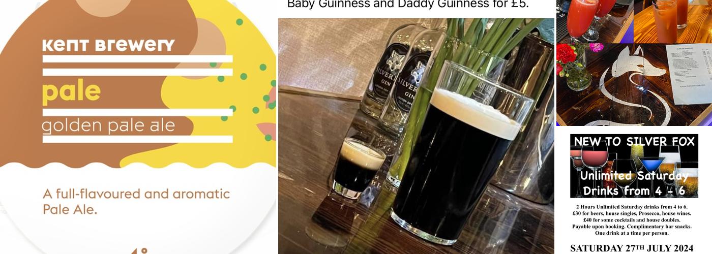 Silver Fox Micro Pub Menu