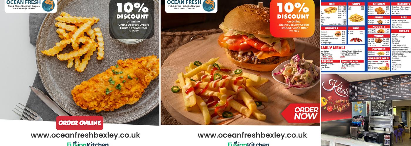 Ocean Fresh Fried Chicken & Ribs Menu