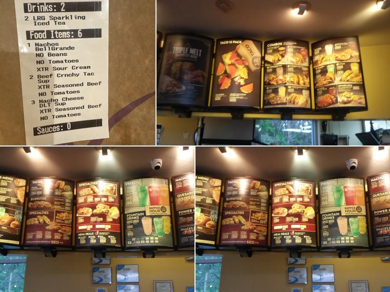 Taco Bell Menu