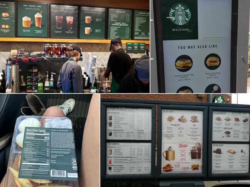 Starbucks Menu