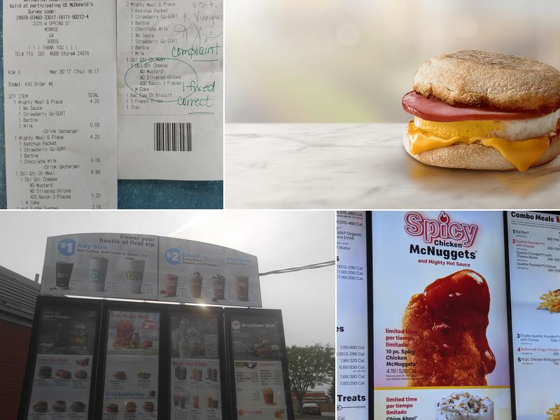 McDonald's Menu