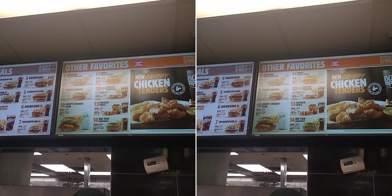 Burger King Menu